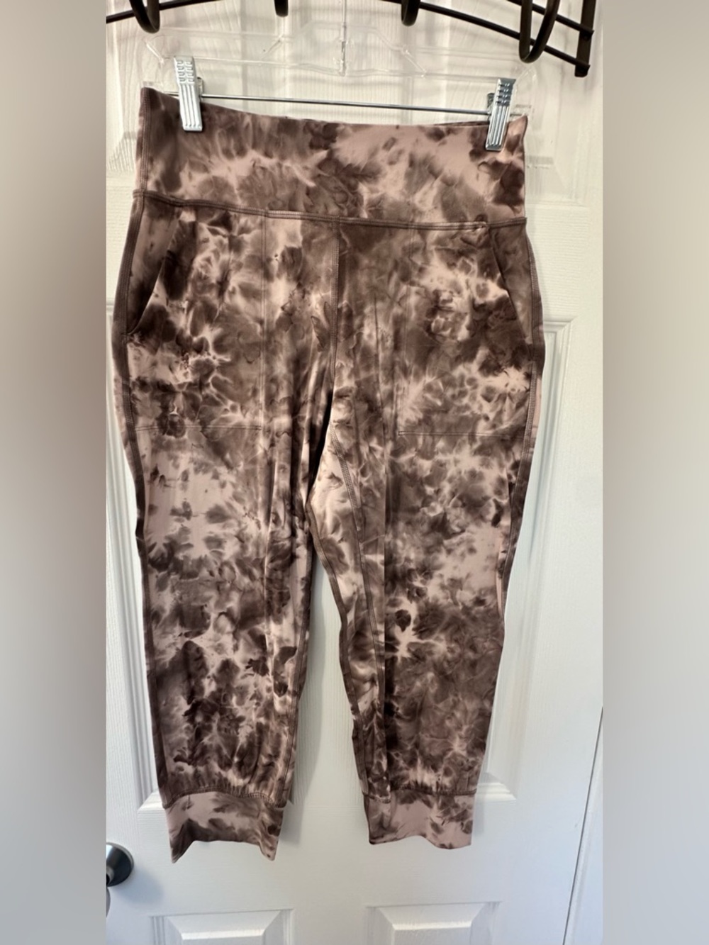 Lululemon Align Jogger  Active Leggings - 23” inseam Brown Diamond Dye 8